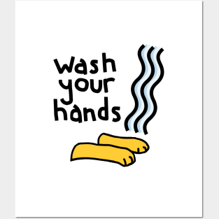 Wash Your Hands Posters and Art